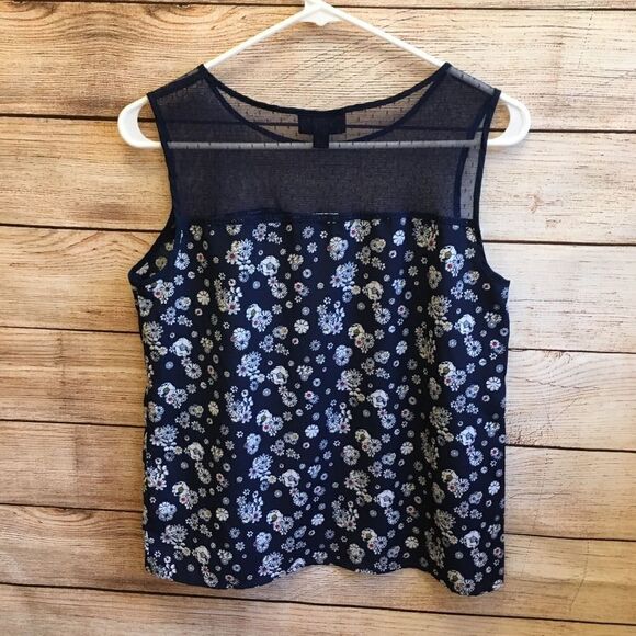 JASON WU FOR TARGET SLEEVELESS TOP IN NAVY BLUE - Picture 5 of 5